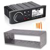 Fusion MS-RA70NSX Marine Radio System with MS-RA70DC Din Cage view 1