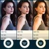 Selfie Ring Light, ARKIM 40 LED 3 Colors Mode Rechargeable Portable Clip-on Fill Light, Adjustable Brightness, Mini Ring Light for Tiktok Photography, Camera Video, Make up (Black) view 2