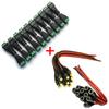 DAYKIT 10 Pairs DC Power Pigtail Cable 12V 5A Male & Female + 10 Pairs DC Power Jack Plug Adapter Connector for Home Surveillance CCTV Security view 1