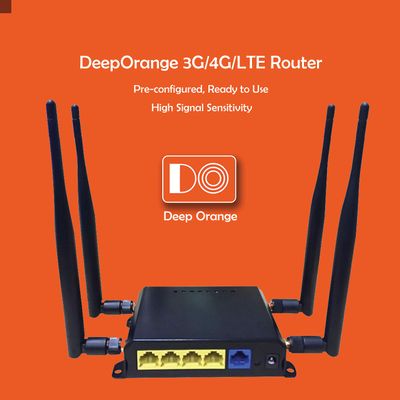 300Mbps 4G LTE Modem Wi-Fi Wireless Router for RVs and Mobile Homes Strong Signal, USB Port, SIM Card Slot, and External Antennas for USA/Canada/Mexico