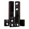 Fluance Reference Surround Sound Home Theater 7.0 Channel Speaker System Including 3-Way Floorstanding Towers, Center Channel, Surrounds and Rear Surrounds - Natural Walnut (X870WR) view 1