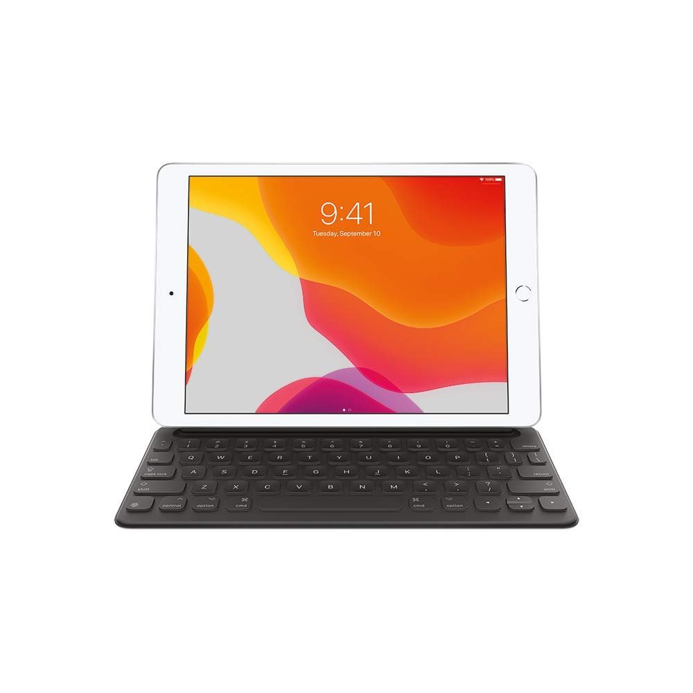 Apple Smart Keyboard for iPad (7th Generation, 8th Generation, 9th Generation) and iPad Air (3rd Generation) - US English (Renewed)