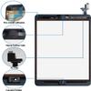Dedia Touch Screen Replacement for iPad Mini 1 / iPad Mini2 7.9 Inch,A1432 A1454 A1455 A1489 A1490 Digitizer Glass Assembly with Home Button+Cameral Holder+Pre-Installed Adhesive + Tool Kit(White) view 3