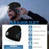 Bosttor Bluetooth Beanie Hat with Light, Headlamp Cap with Headphones and Built-in Speaker Mic, Gifts for Men Women Teen Pink view 2