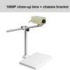 ARCH 1080P HD Live Webcam PC Camera for Desktop USB Computer Camera with Microphone, Built-in Dual Microphone Stereo Effect, for Online Teaching (Color : E) view 2
