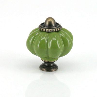 Geeyu ZHaonan-Dressing Table Handle, Pumpkin Furniture Handle for Home Decor, 1x Ceramic Cabinet Knobs and Handles, Cupboard Door Handles,Drawer Pulls,33 * 38mm, Indoor Hardware (Color : 006)