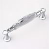 Geeyu ZHaonan-Dressing Table Handle, 96/128mm Dresser Zinc Alloy Knobs Silvery Long Crystal Handle Drawer Wardrobe Handles for Cabinet Kitchen Pull Cupboard Knob, Indoor Hardware view 1
