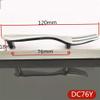 Geeyu ZHaonan-Dressing Table Handle, Hole Pitch 76mm, Closet Dresser Handles, Creative Kitchen Cabinet Handles, Cupboard Handles, Drawer Pulls Knife Fork Spoon Bronze, Indoor Hardware (Color : Y) view 2