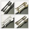 Geeyu ZHaonan-Dressing Table Handle, Hole Pitch 76mm, Closet Dresser Handles, Creative Kitchen Cabinet Handles, Cupboard Handles, Drawer Pulls Knife Fork Spoon Bronze, Indoor Hardware (Color : Y) view 3