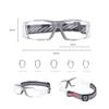 SooGree Basketball Dribbling Glasses Soccer Football Sports Protective Eyewear Goggles Eye Safety Glasses Anti Fog Lens for Men Adults view 2