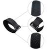20 Pack Reusable Cinch Straps Fastening Cable Straps Nylon Hook and Loop Cinch Cable Ties Down Multipurpose Securing Straps Adjustable Tie Organizer to Keep Home Office from Tangled Cords (Black) view 2