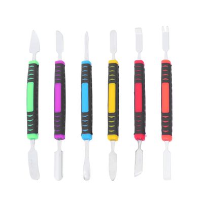 Hemobllo Phone Laptop Repair Tools 6pcs Stainless Steel Spudger Opening Pry Tool Set