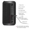 Bluetooth Speakers, 30W Portable Speaker Loud Stereo Sound, Rich Bass IP67 Waterproof, 30+ Hour Playtime, Built-in Mic, Wireless Speaker with TF, AUX, FM for Shower, Pool, Party, Travel, Outdoors view 4