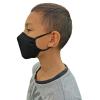 LOFBAZ Cloth Face Coverings Cotton Fabric with Filter Pocket Washable Reusable (Black - Pack of 3, Big Kid 9 to 13 Years) view 4