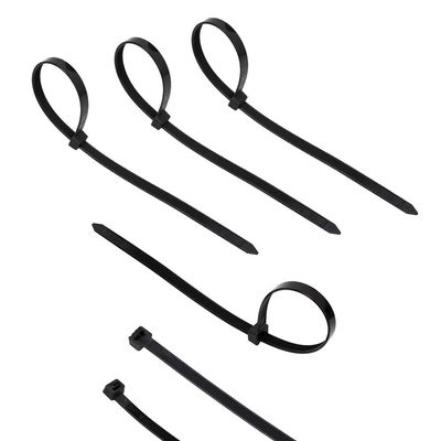 100 Pack KOOWIN 16 inch 120 Lbs Tensile Strength Self-Locking Eco-Friendly Nylon Plastic Cable Zip Ties Heavy Duty Black Wire Tie Wraps for Home, Office, Garden, Garage, Workshop (Large, 100pcs)