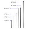 100 Pack KOOWIN 16 inch 120 Lbs Tensile Strength Self-Locking Eco-Friendly Nylon Plastic Cable Zip Ties Heavy Duty Black Wire Tie Wraps for Home, Office, Garden, Garage, Workshop (Large, 100pcs) view 3