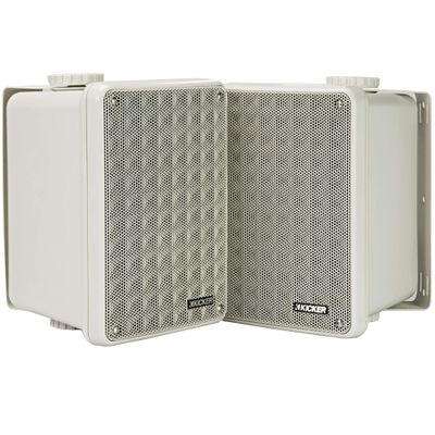 Kicker 46KB6G KB6 Outdoor/Indoor Speakers - Gray