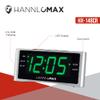 HANNLOMAX HX-148CR Alarm Clock Radio, PLL FM Radio, Dual Alarm, 1.4" Green LED Display, USB Port for 2.1A Charging, AC Power Only. view 4