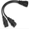 Power Cable UPS Server Y Splitter C14 to 2 x C13 Power Adapter Cable Cord view 1