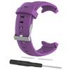 BabyValley Band Compatible with Suunto Ambit 3 Vertical/Suunto Spartan Sport Band Bracelet Strap Replacement Bands Silicone Wristband for Ambit 3/Spartan Sport-with Tool (Purple) view 1