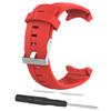 BabyValley Band Compatible with Suunto Ambit 3 Vertical/Suunto Spartan Sport Band Bracelet Strap Replacement Bands Silicone Wristband for Ambit 3/Spartan Sport-with Tool (Red) view 1