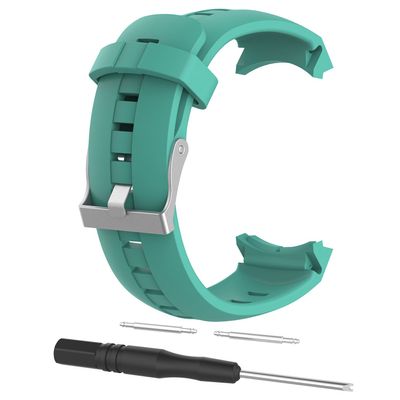 BabyValley Band Compatible with Suunto Ambit 3 Vertical/Suunto Spartan Sport Band Bracelet Strap Replacement Bands Silicone Wristband for Ambit 3/Spartan Sport-with Tool (Teal)