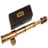 Calvin Handicraft Antique Marine Nautical Brass Telescope | Antique Pirate Telescope | Stempunk Gift Brass Handheld Pirate Scope view 1