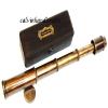 Calvin Handicraft Antique Marine Nautical Brass Telescope | Antique Pirate Telescope | Stempunk Gift Brass Handheld Pirate Scope view 4