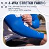 SportsTrail Cooling Arm Sleeves for Men & Women  Breathable, Moisture-Wicking, Sun Protection for Sports, Basketball, Football, Running, Golf, Cycling, Volleyball Arm Sleeves for Women, Men & Youth view 2