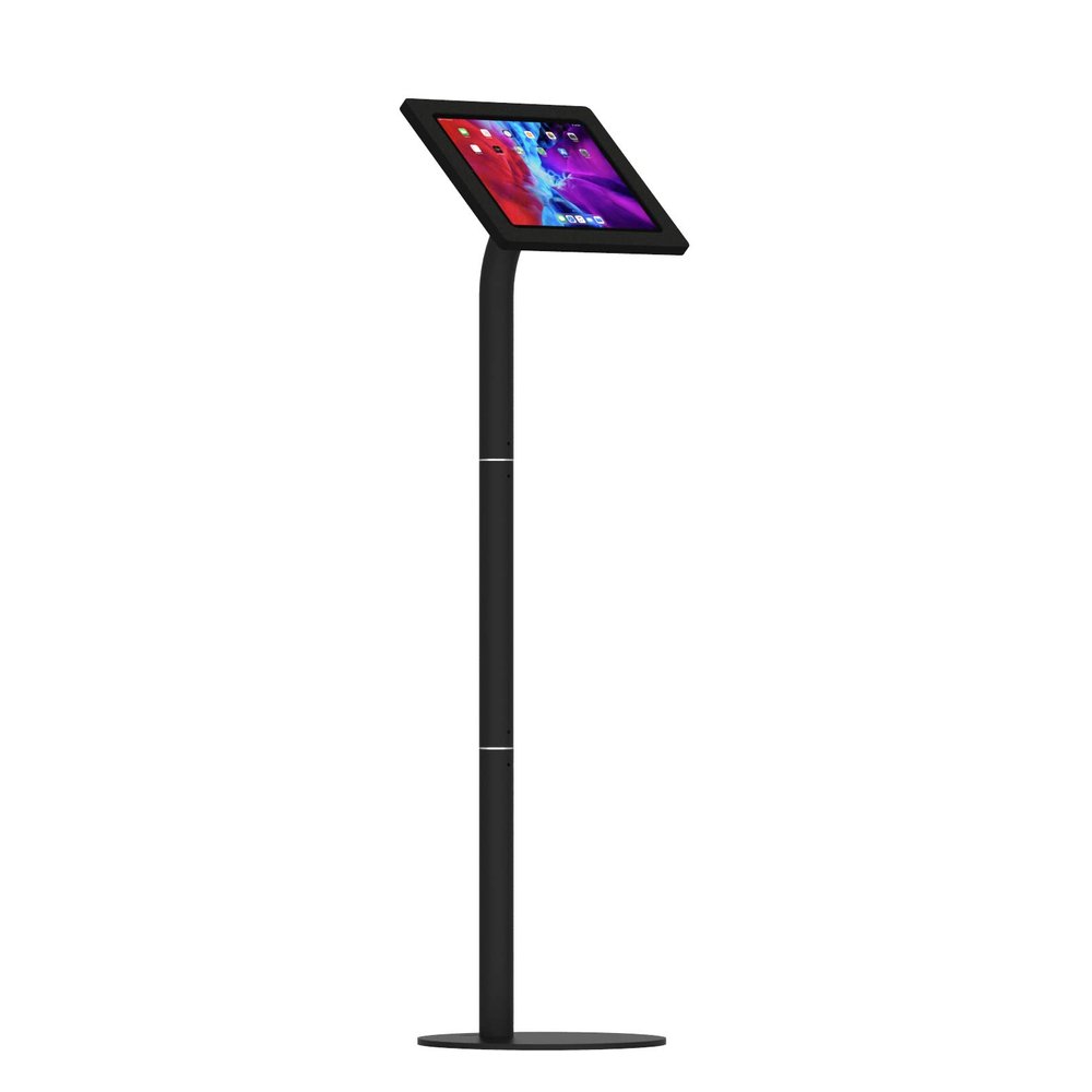 VidaMount Black Exposed Rear Camera Enclosure and Floor Stand [Bundle] Compatible with iPad Air 13" (M2/M3) & iPad Pro 12.9" (4th/5th/6th Gen)