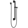 DELTA FAUCET 51500-BL Adjustable Slide Grab Bar Assembly with Elbow Handshower, Matte Black view 1