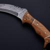 Damascus KE-0490-HK Custom Handmade Steel karambit Knife With Sheath Outdoors Tools Hand Forged Hunting Karambit Knife/Cutting Tool/Camping/Bushcraft Knife view 3