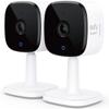 eufy Security, 2K Indoor Cam 2-Cam Kit, Plug-in Security Indoor Camera with Wi-Fi, IP Camera, Human and Pet AI, Works with Voice Assistants, Two-Way Audio, HomeBase Not Required. (Renewed) view 1