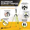 AdirPro Prism Pole Tripod  Aluminum Range Pole Tripod  Use for Survey Pole, Rover Rod, GPS Pole  GNSS RTK Rod Stand - Survey Equipment for Total Station Surveying (Fluorescent Green) view 2