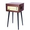 Arkrocket 3-Speed Bluetooth Record Player Retro Turntable with Built-in Speakers and Removable Legs [ Limited Edition ] (Brown) view 3