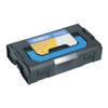 Dulton H20-0127GN/BL Section Box, Dark Green/Blue, Articulated Stackable Section Box, Parts Stocker, Storage Case, Height 2.6 inches (65 mm), Width 10.2 inches (260 mm), Depth 6.1 inches (155 mm) view 1