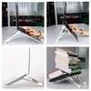 Aluminum Alloy Adjustable Laptop Desktop Stand Foldable Rack Holder for Notebook Pad PC view 3