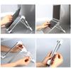 Aluminum Alloy Adjustable Laptop Desktop Stand Foldable Rack Holder for Notebook Pad PC view 4