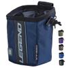 Legend XT520 Quick Release Pouch & Finger Tab Bag (Deep Blue) | Interior Divider for Better Organization & Storage of Release Aids | Attaches to Standard 2" Belt | Quick Drawstring Closure view 1