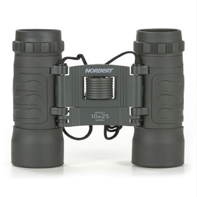 Norbert Midget 10x25 Green Line Binocular