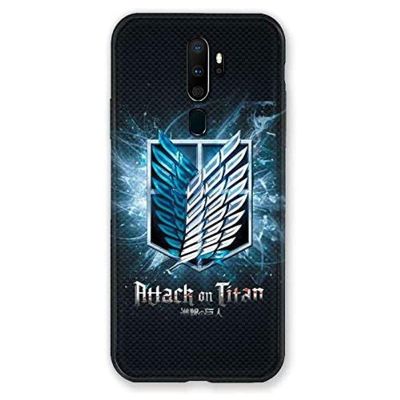 Case for Oppo A9 (2020) Manga Attack on Titans Black