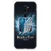 Case for Oppo A9 (2020) Manga Attack on Titans Black view 1