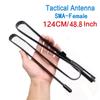 ABBREE SMA-Female Ham Radio Antenna VHF/UHF 48.8-inch 144/430MHz High Gain Foldable CS Tactical Antenna for Baofeng UV-5R BF-F8HP Pro 5RM K5PLUS UV-21R AR-152 Quansheng K6 UVK5(8) Radio Accessories view 3