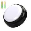 Cover 30 Seconds Recordable Talking Button Record Button Toy Gift Answer Buzzers (White+Black) view 1