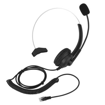 Cordless Phone Headset Comfortable Wearing Lossless Sound Telephone Headset(Crystal Head)
