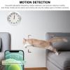 JLRKENG Hidden Spy Camera Wall Clock 1080P HD WiFi Clock Cameras Wireless Home Security Nanny Cam with Motion Detection Alarm Mini Video Recorder for Home and Office Surveillance, No Audio view 4