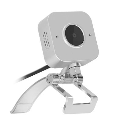 ARCH Fully Automatic Focusing Webcam,USB 1080P Webcam with Microphone,81 Degree Wide Angle,Plug and Play Computer Camera for Video Conference, Business Meeting and Online Teaching (Color : Silver)