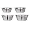 Inzopo Kitchen Drip Rack Sink Drainer Stainless Steel Washing Bowl Strainers Strainer - Silver, 24cm Silver 24cm view 4