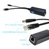 Gigabit PoE Splitter 12V 2A Output with IEEE 802.3af/at Standard Compliant 10,100,1000Mbps Power Over Ethernet Splitter Adapter for Security Camera CCTV Surveillance 5.5x2.1mm DC Plug Cable(PS5712TG) view 2