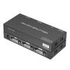 DVI Splitter 1 in 2 Out 2 Port DVI Dual Monitors Distribution Duplicator Video Splitter Support EDID Management Resolution up to 4K30Hz for PC Laptop DVR Projector HDTV view 1